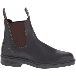 062 Water-Resistant Leather Unisex Chelsea Boots