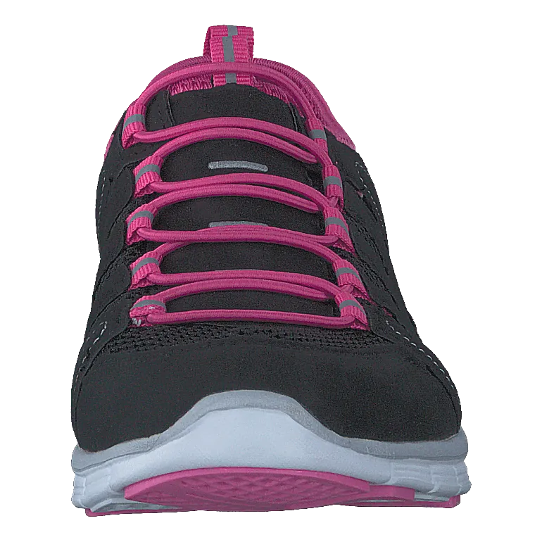 435-2311 Comfort Sock Black/Fuchsia