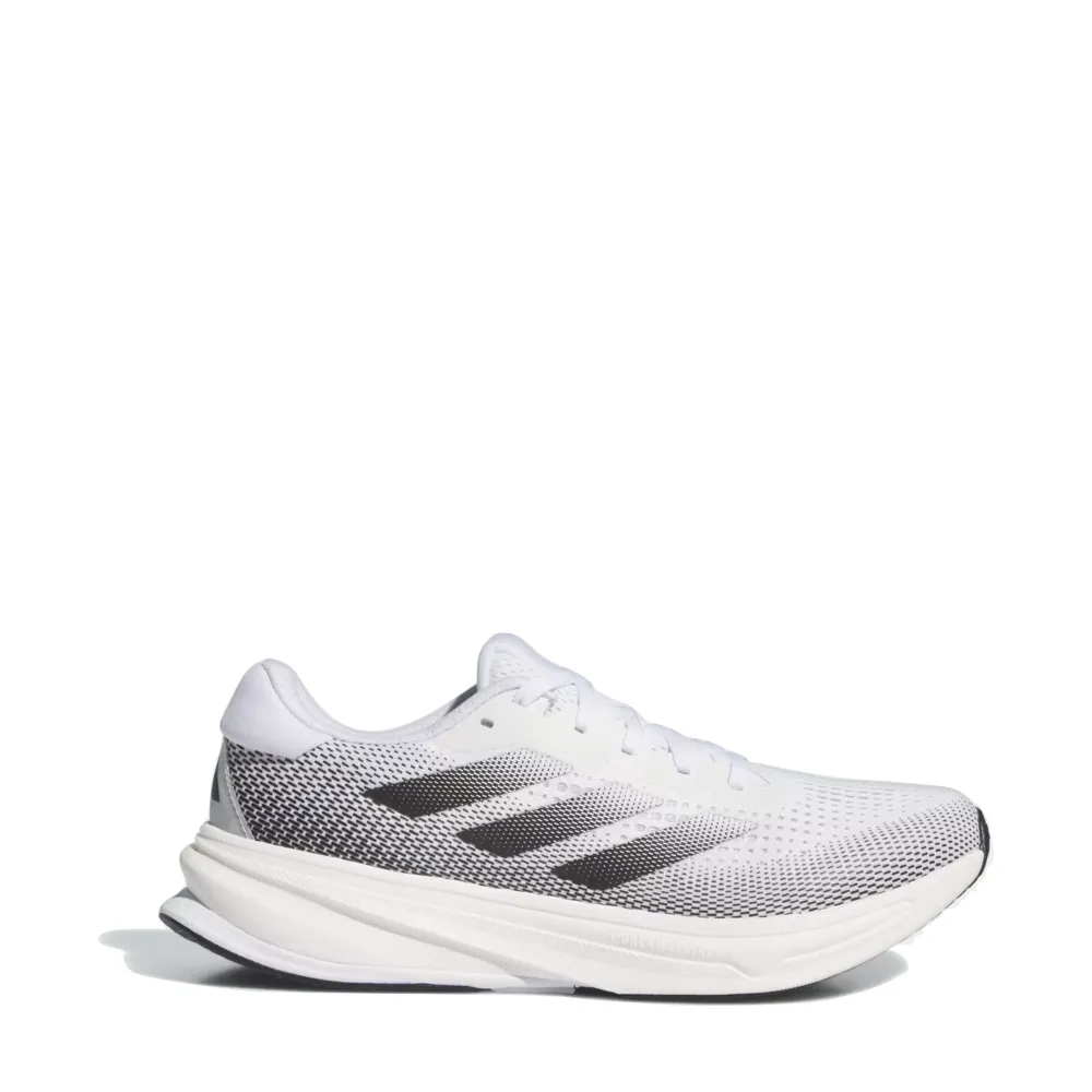 Adidas Men's Supernova Rise Sneaker in Cloud White/Core Black/Zero Metalic