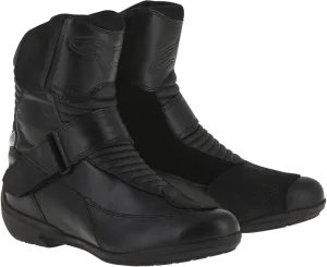 ALPINESTARS Stella Valencia Waterproof Boots - Black - US 6 / EU 37 2442216-10-37