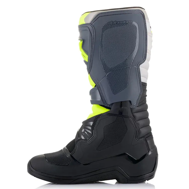 Alpinestars Tech 3 Boots Black/Cool Grey/Yellow Fluo Motocross Boots