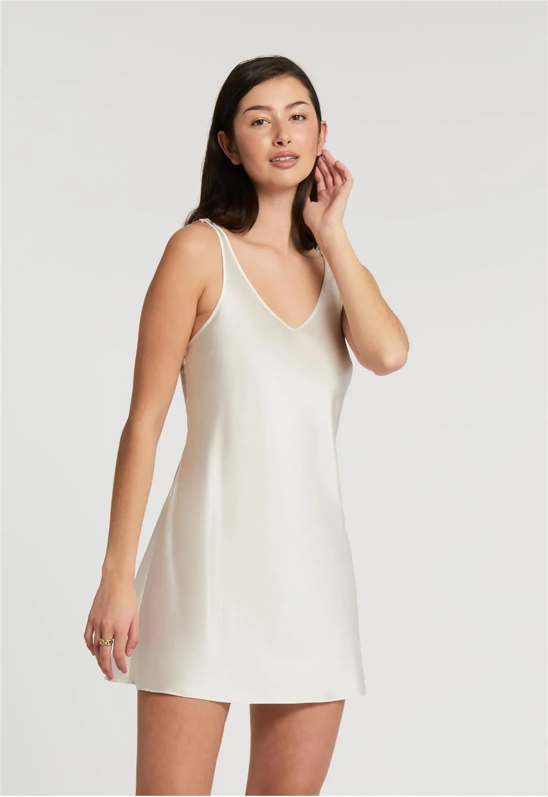 Aretha Silk Chemise