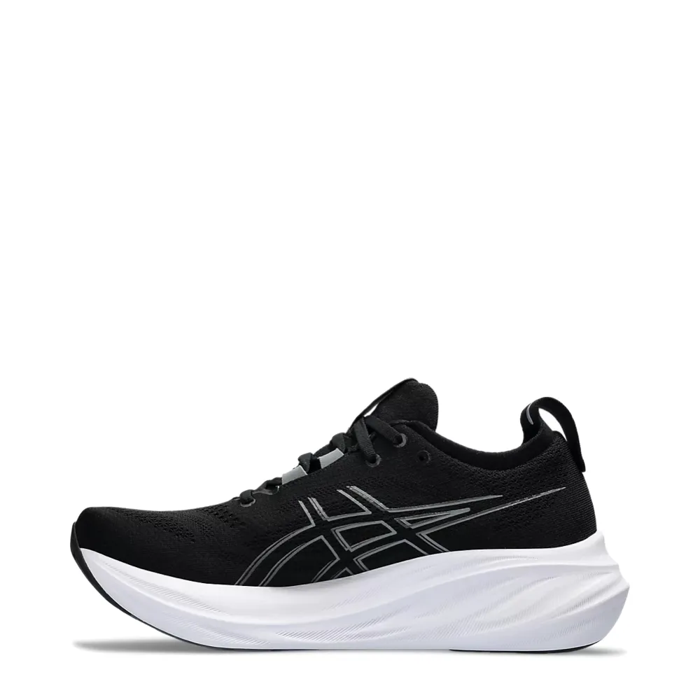 Asics Men's GEL-NIMBUS 26 Sneaker in Black/Graphite Grey