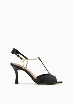 Bever High Heel Sandals Black