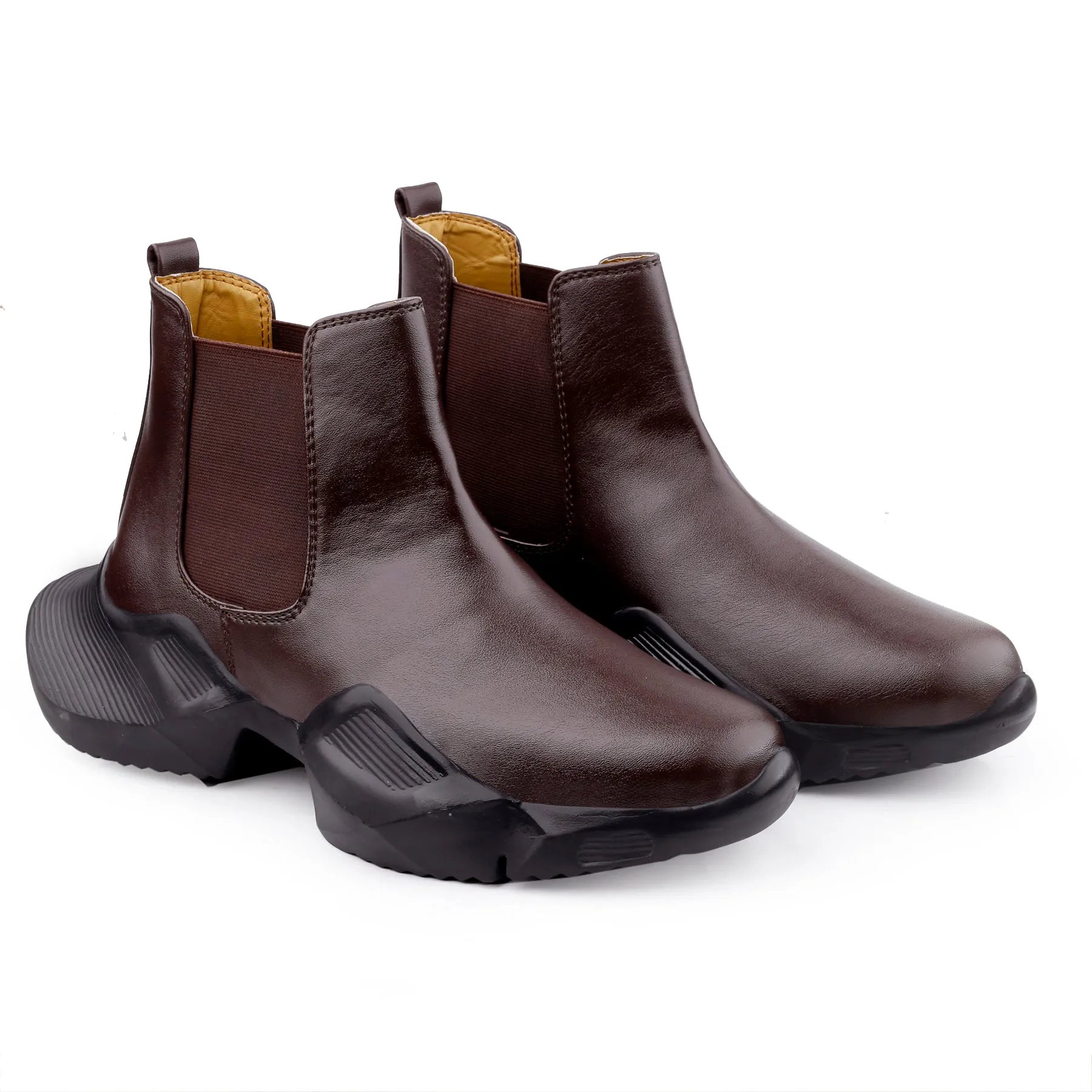 Bxxy Faux Leather Material Latest Casual Chelsea Boot For Men