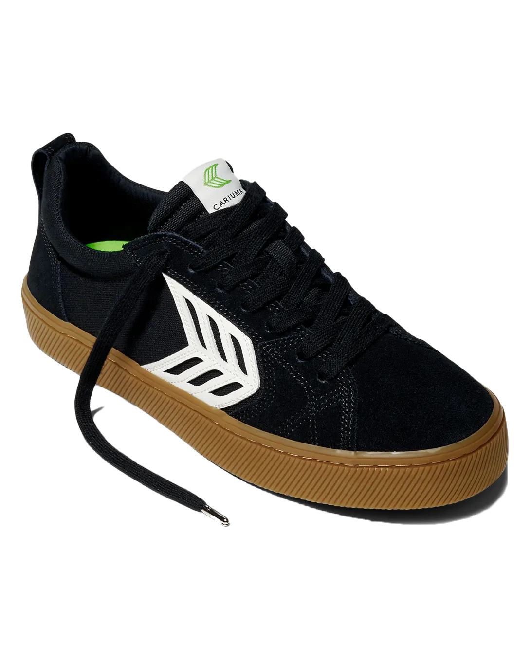 Catiba Pro Shoes in All Black Gum & Ivory