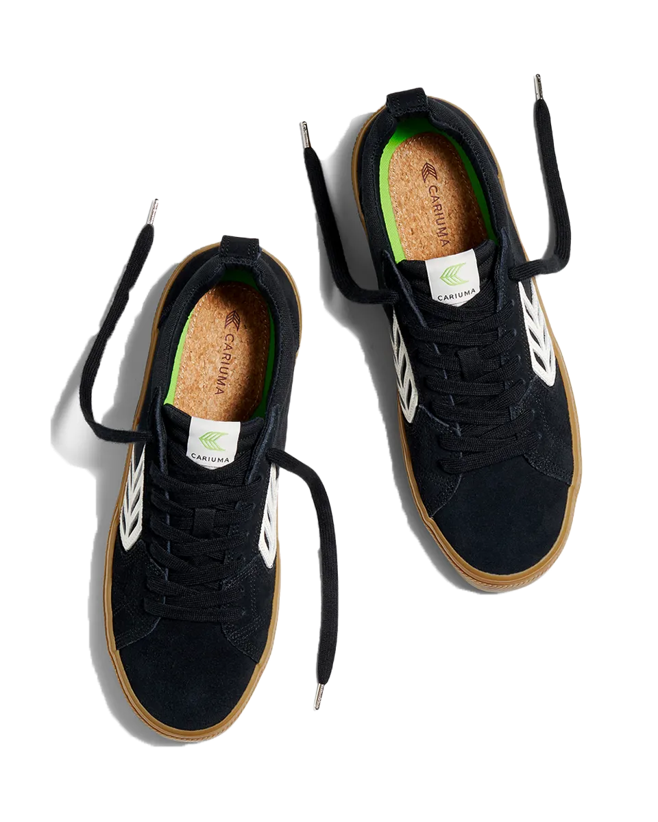 Catiba Pro Shoes in All Black Gum & Ivory