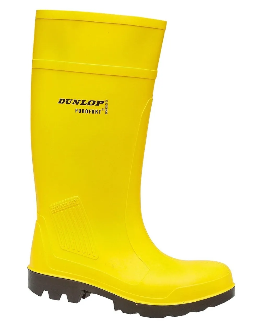 Dunlop Purofort Professional Full Safety Wellingtons - Yellow