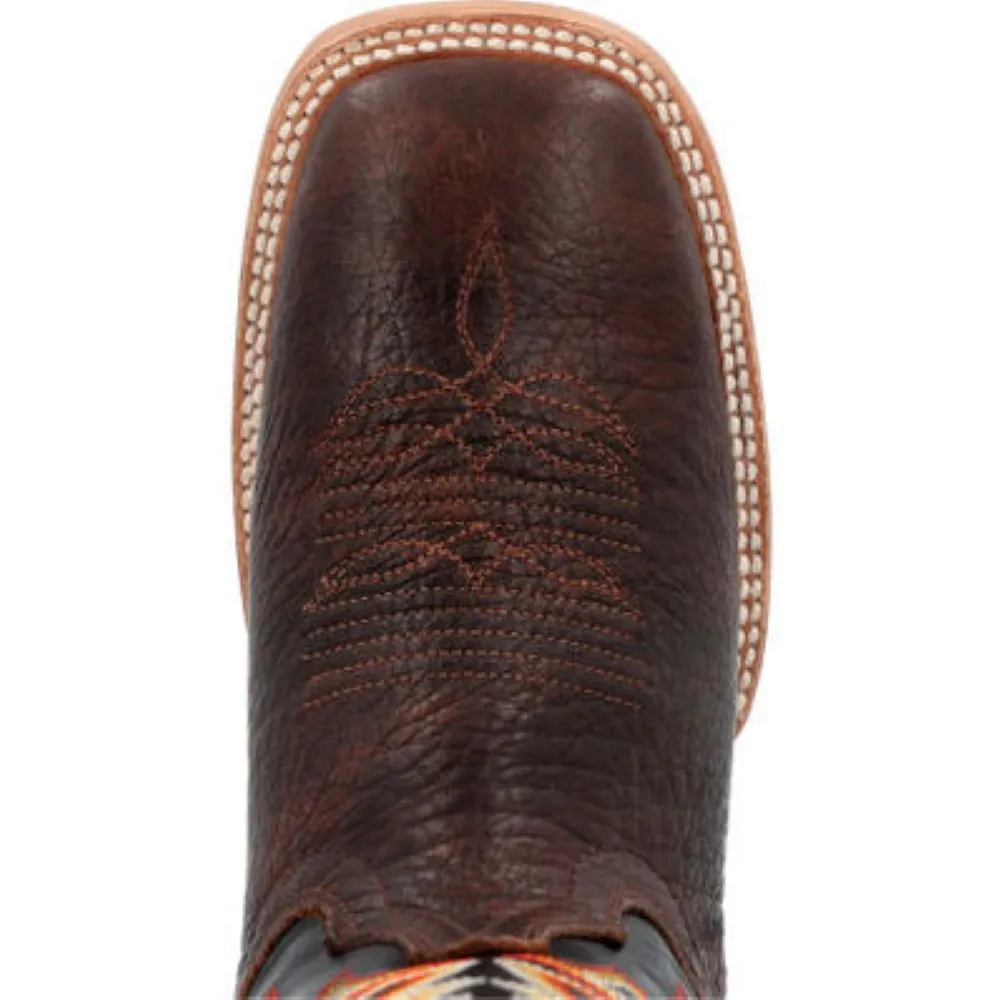 Durango Men's PRCA Collection Boots Chestnut and Black Eclipse DDB0466