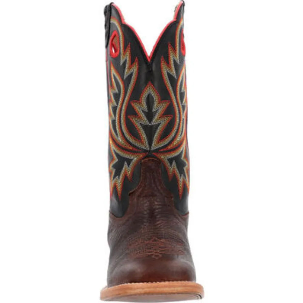 Durango Men's PRCA Collection Boots Chestnut and Black Eclipse DDB0466