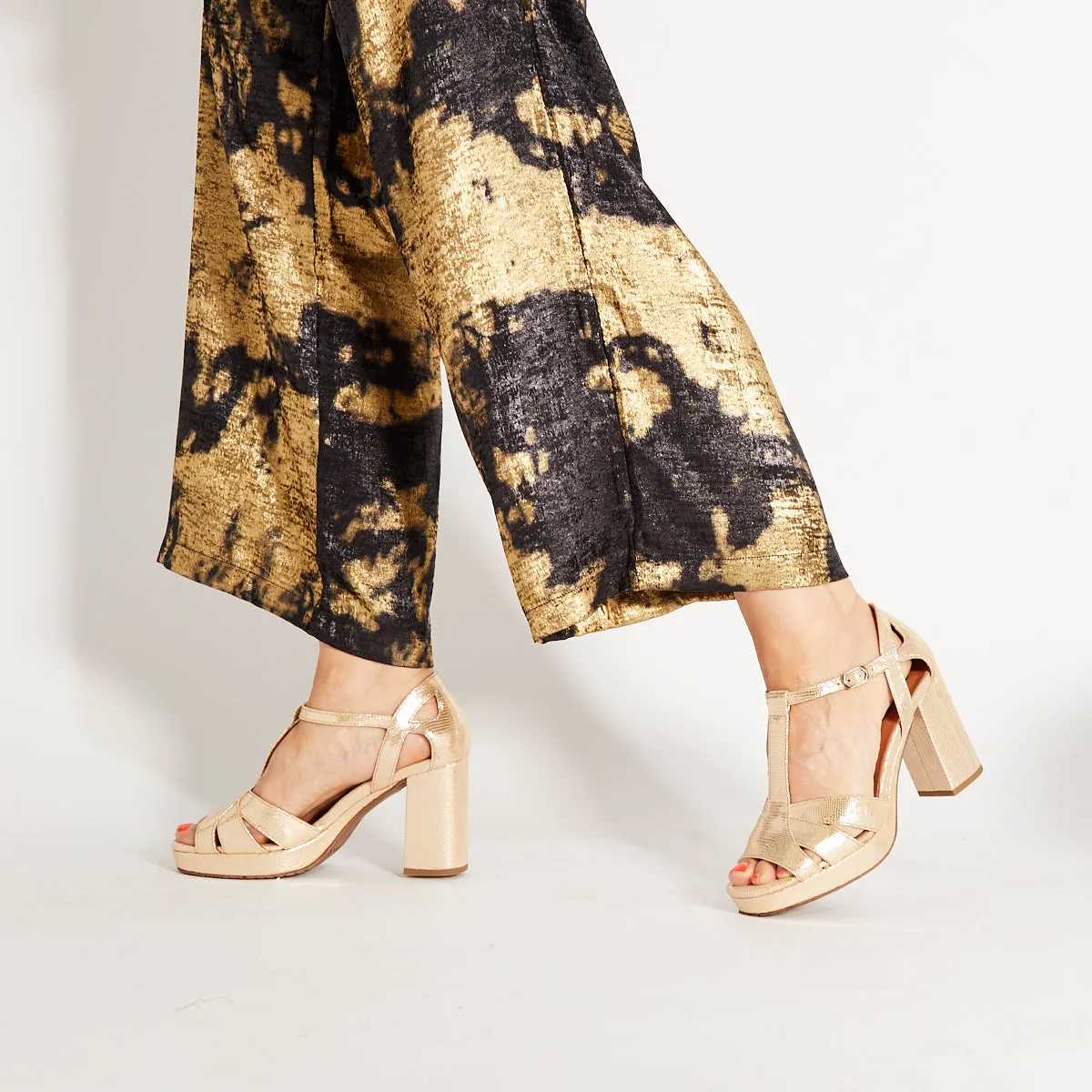 Gold Foil Trousers