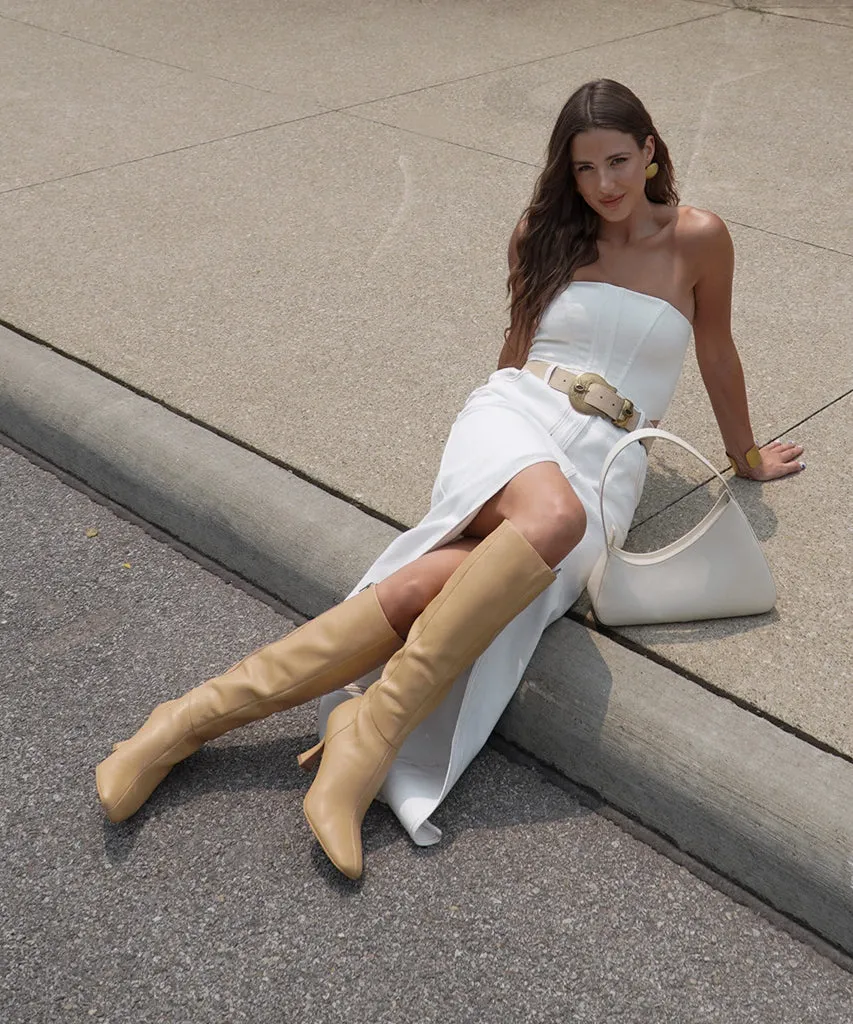 GYRA BOOTS TAN LEATHER