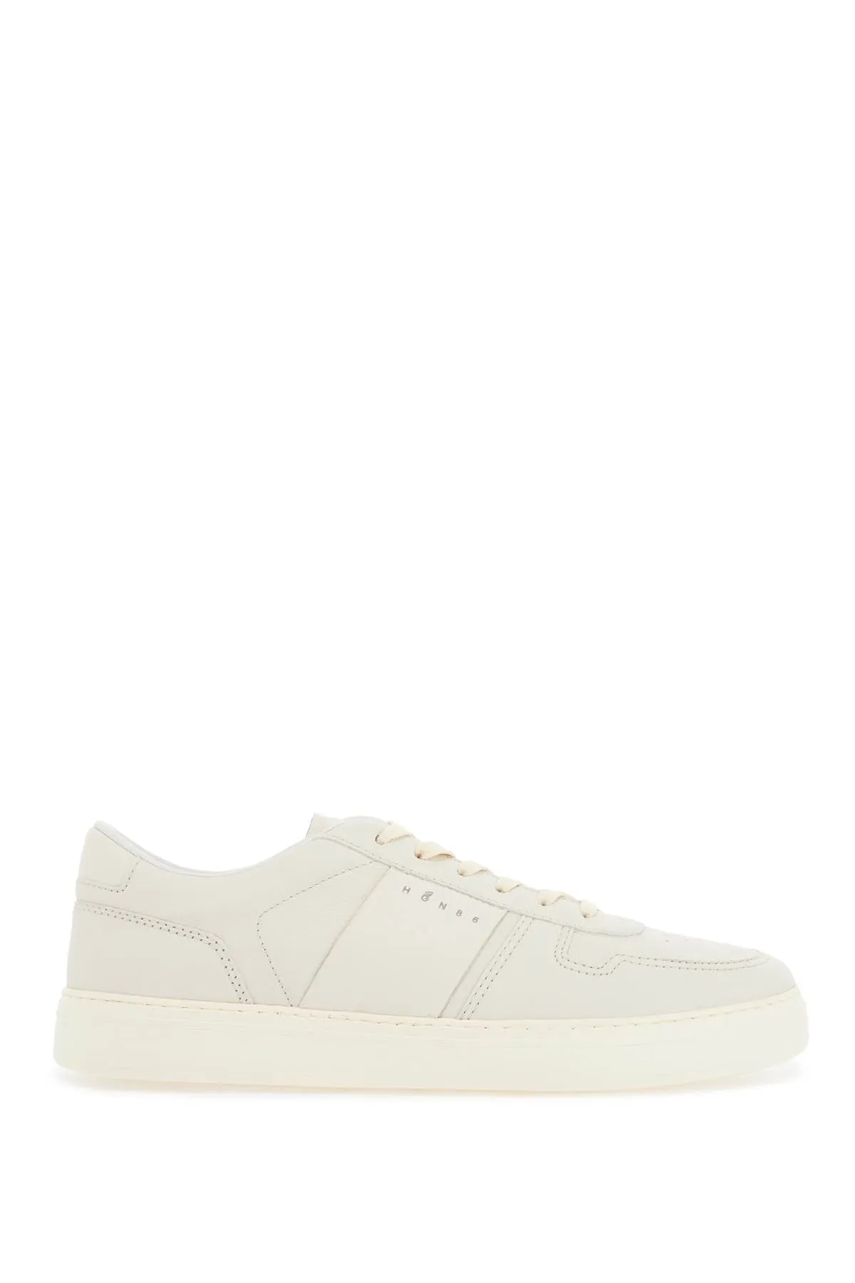 H-TV Leather and Suede Sneakers