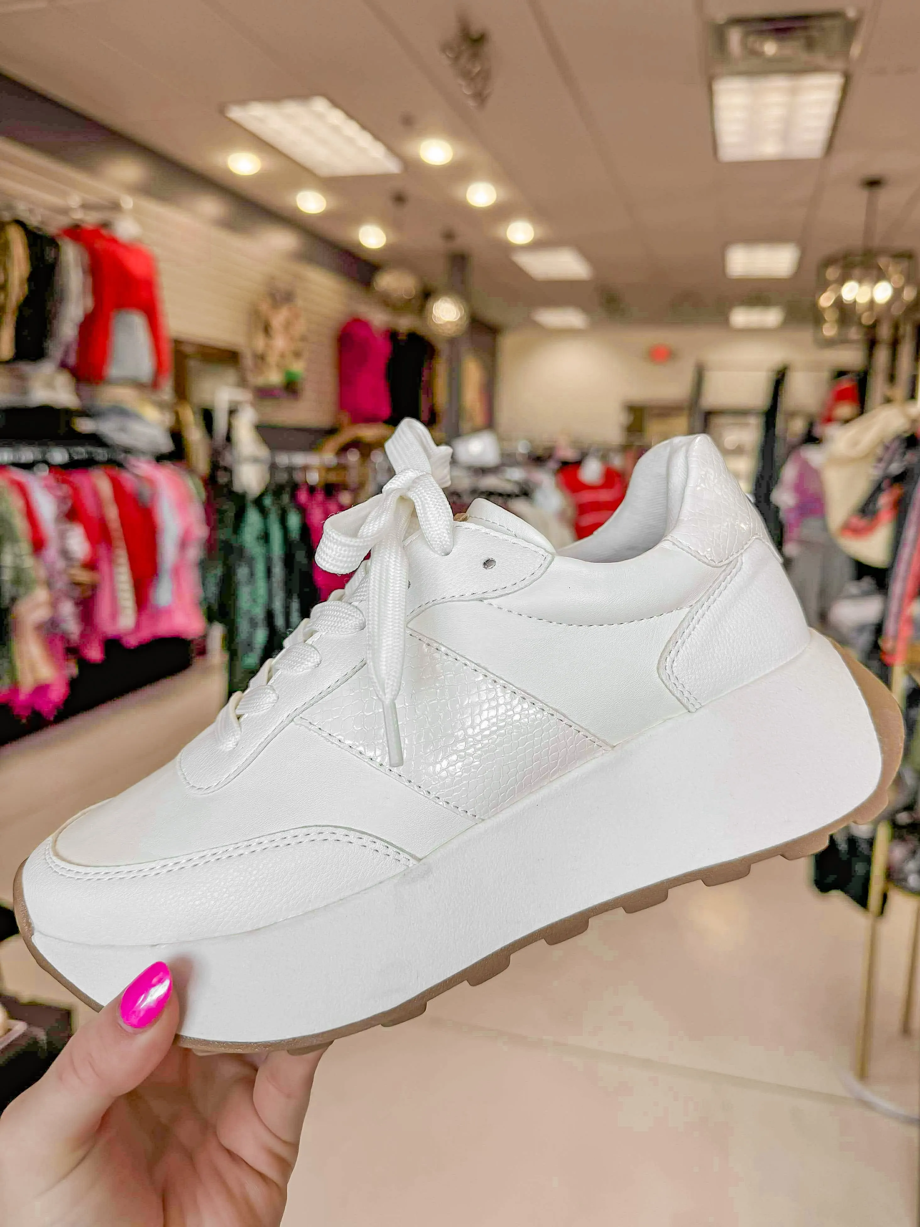 Harrah White Sneaker