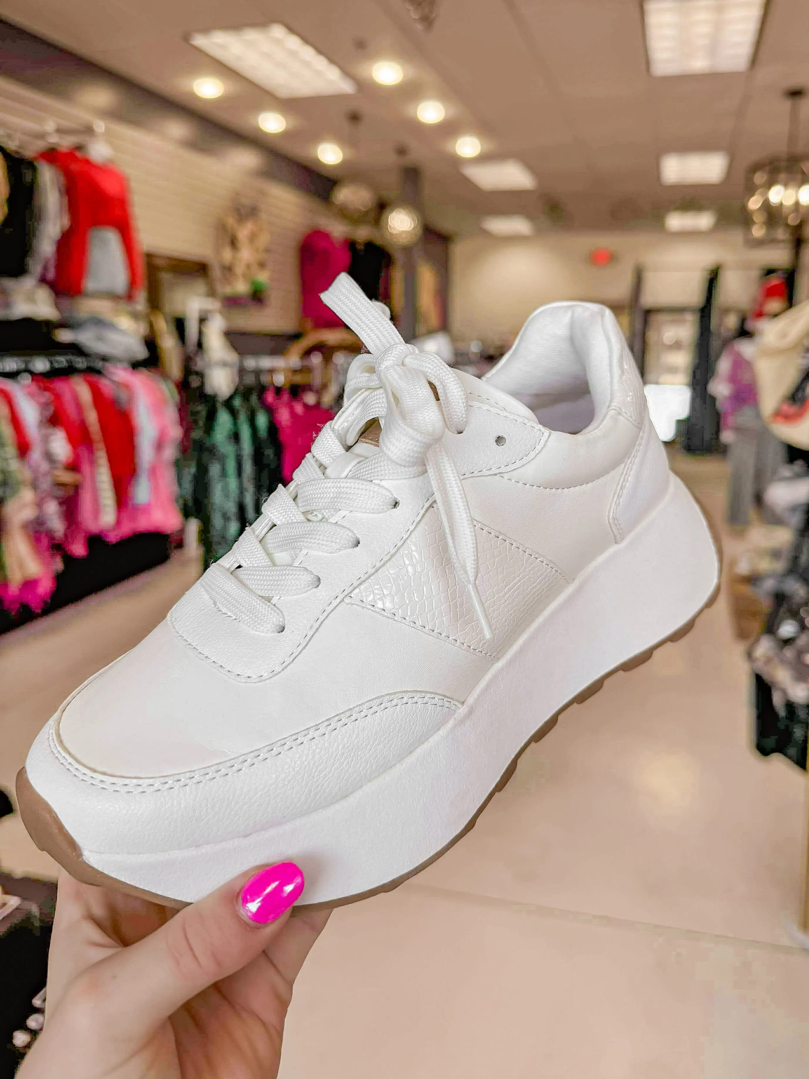 Harrah White Sneaker