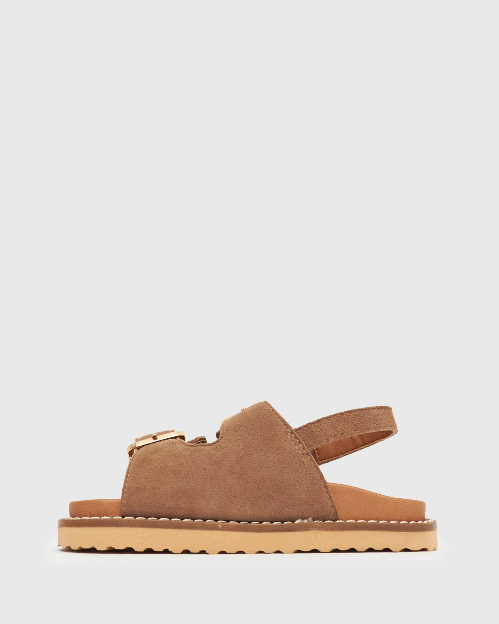 HUNTER INFANT Buckle Detail Leather Sandals