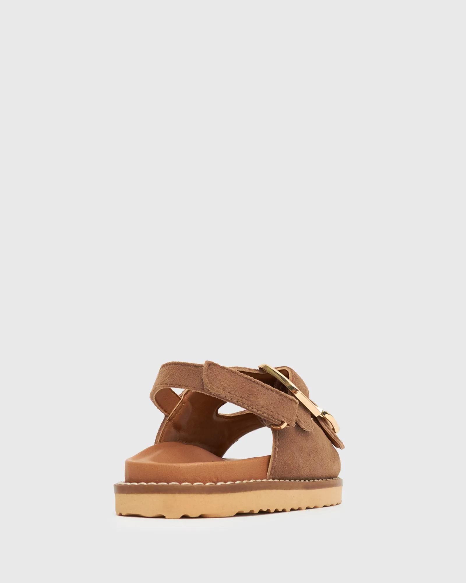 HUNTER INFANT Buckle Detail Leather Sandals