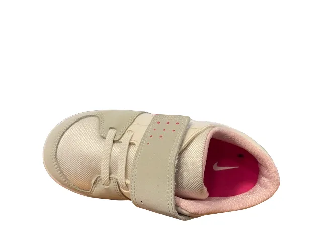 Nike scarpa sneakers da bambina Peanut 3 525039 100 bianco rosa