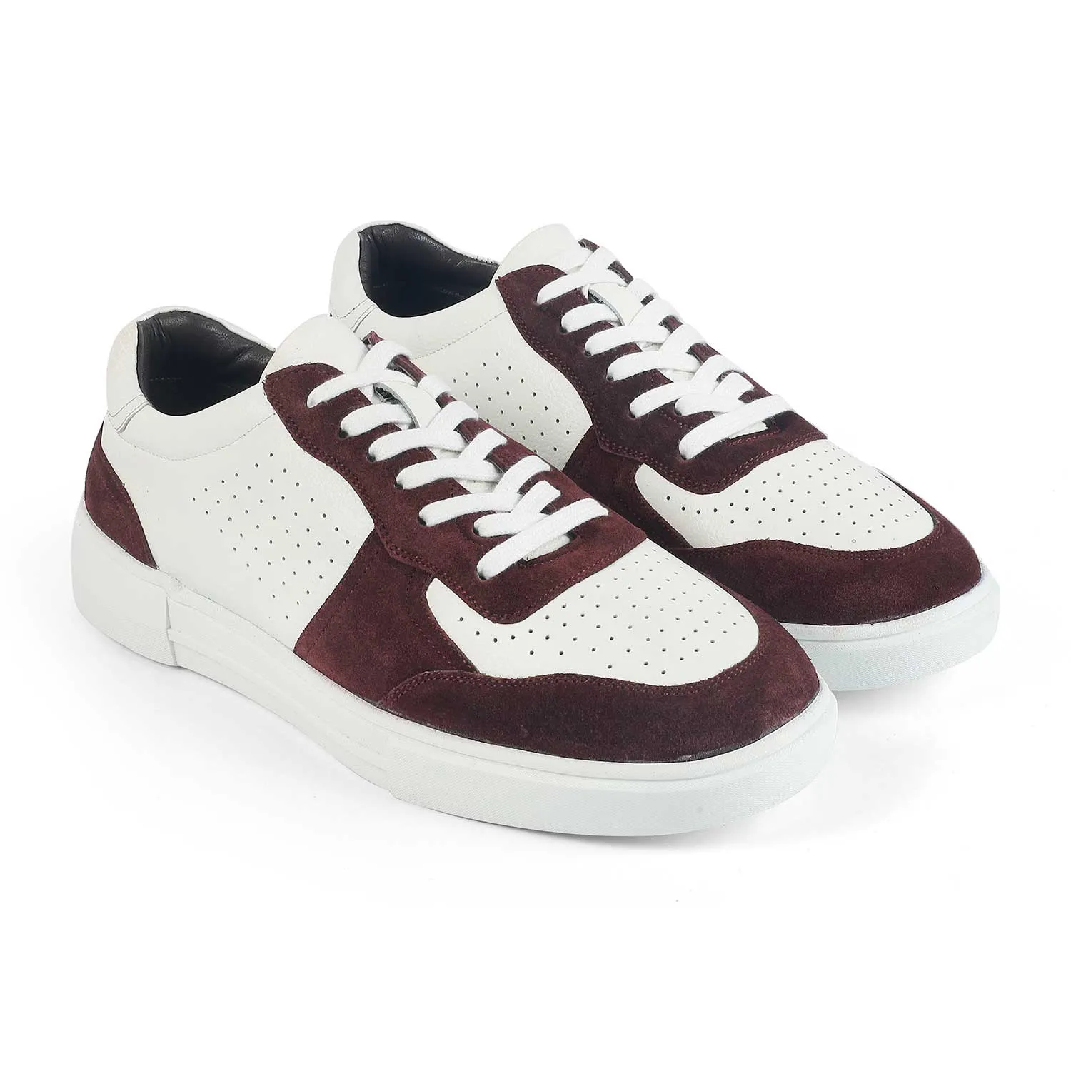 Tresmode Poland Maroon Men's Sneakers