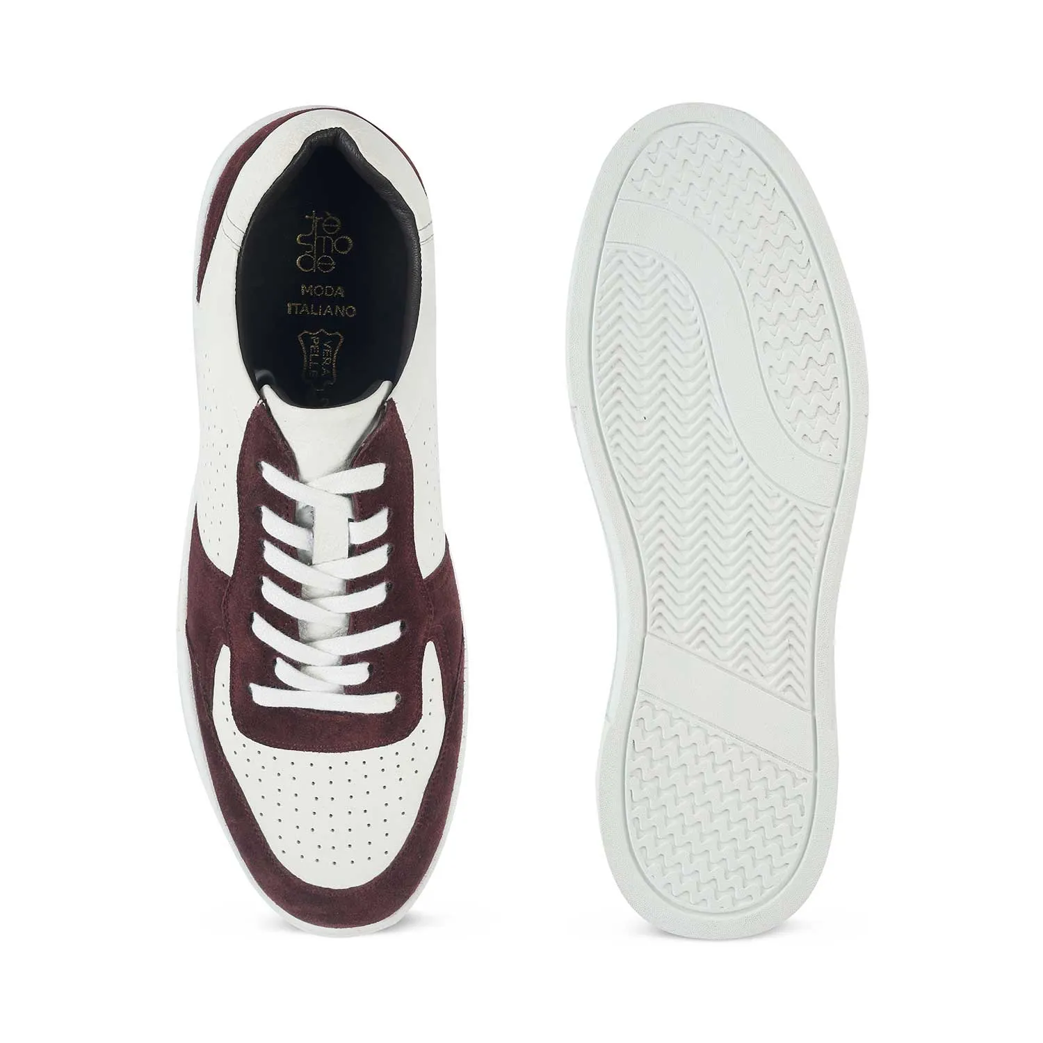 Tresmode Poland Maroon Men's Sneakers