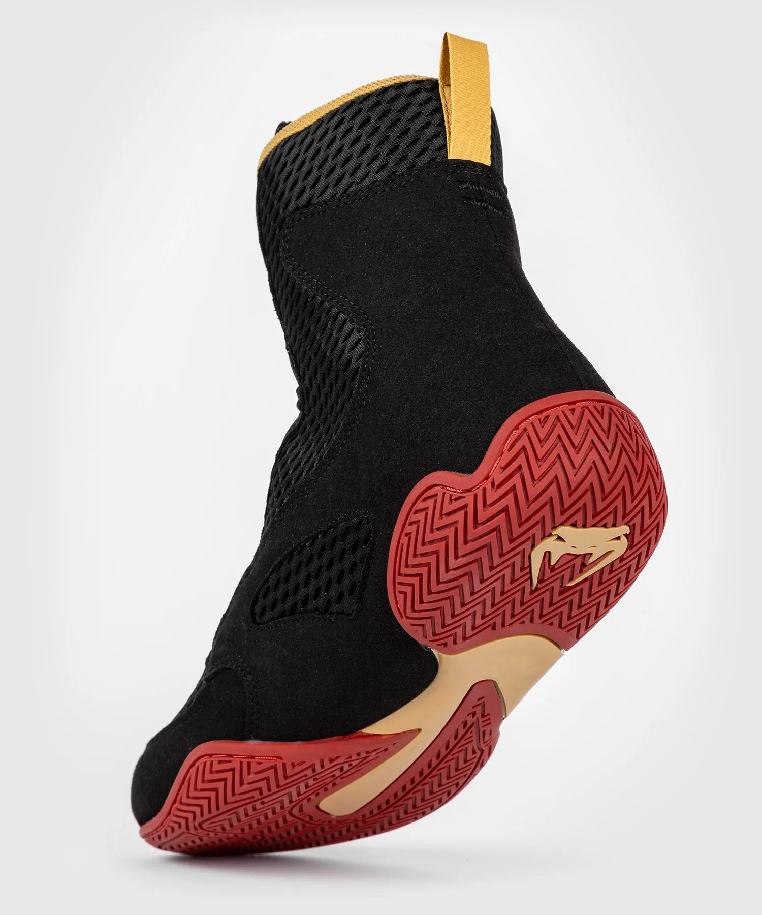 Venum Contender Boxing Shoes - Black/Gold/Red