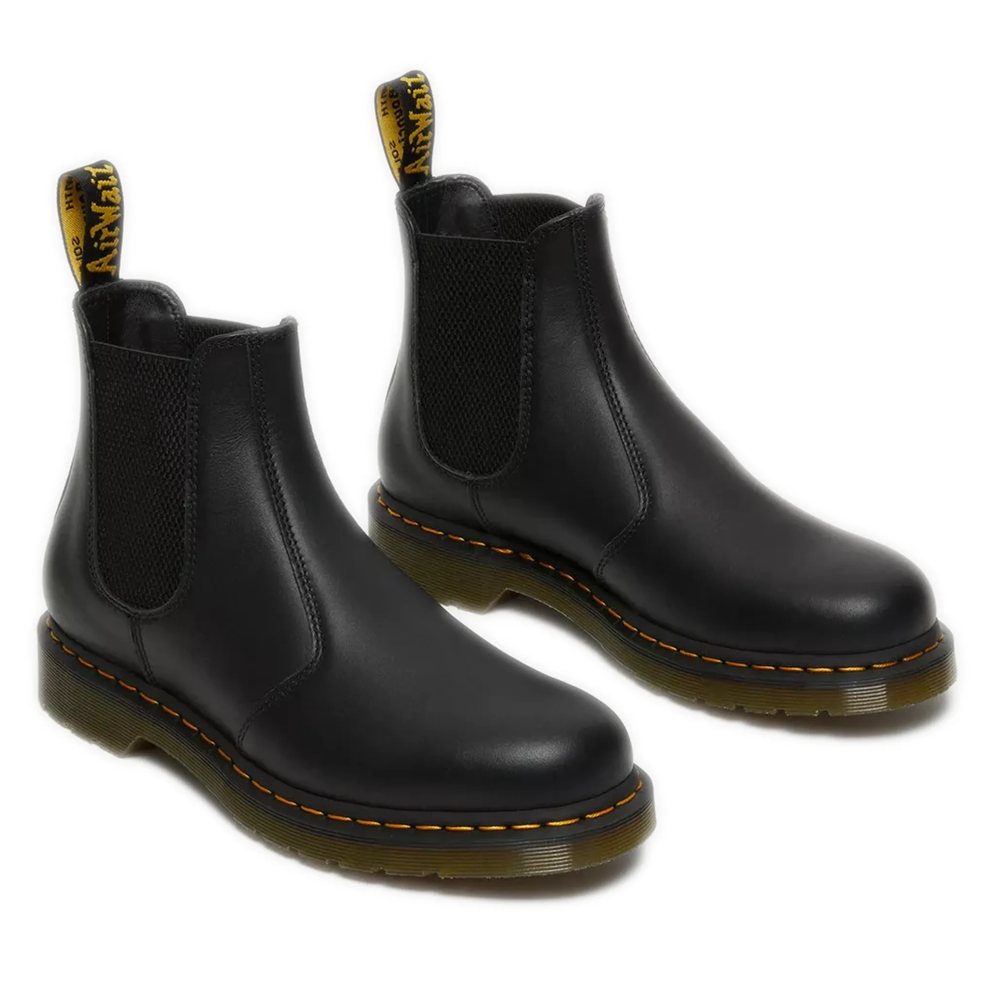 Women's Dr. Martens 2976 Nappa Leather Chelsea Boots - Black Nappa