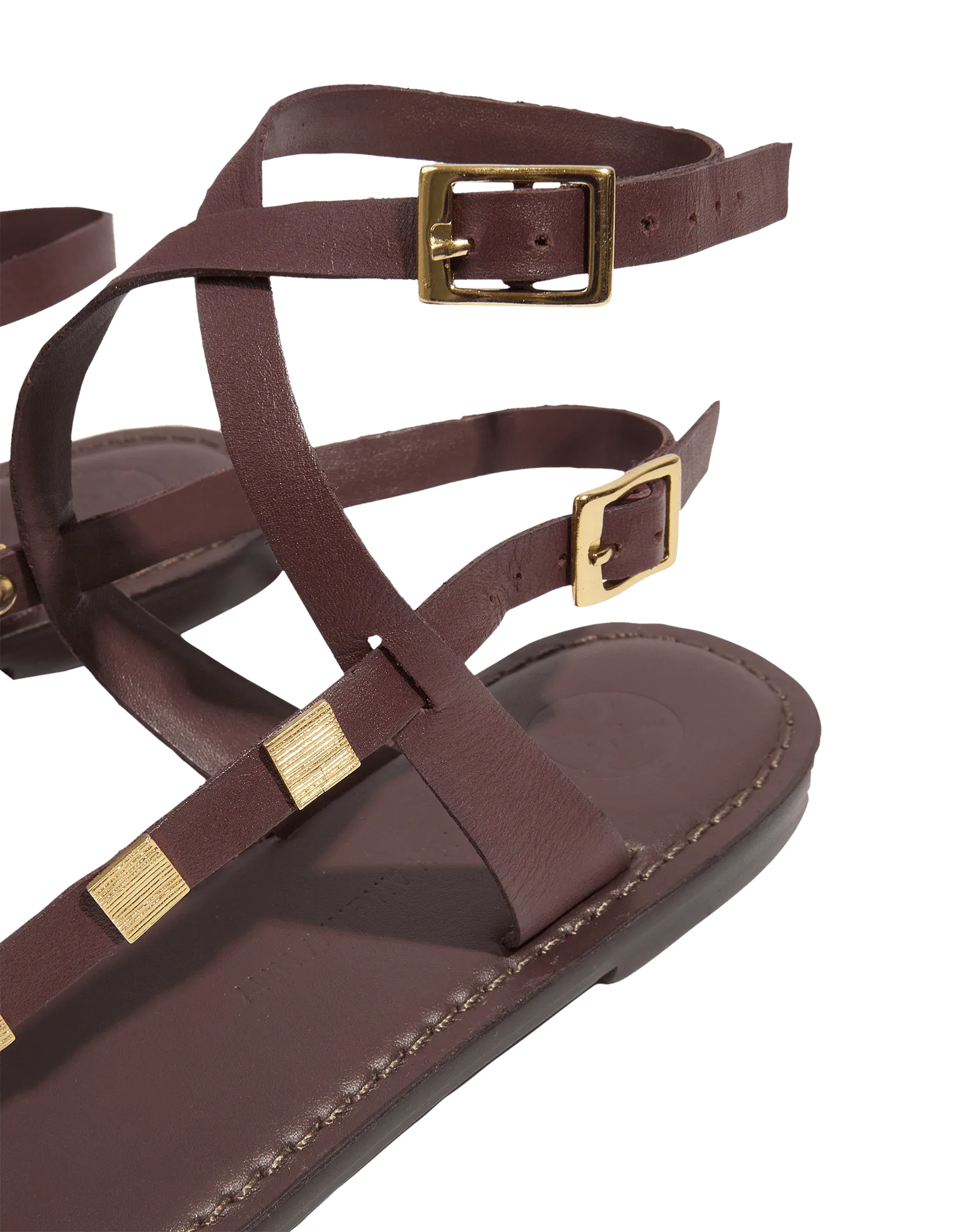 Zuca Detail Sandal - Wine