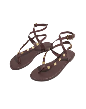 Zuca Detail Sandal - Wine